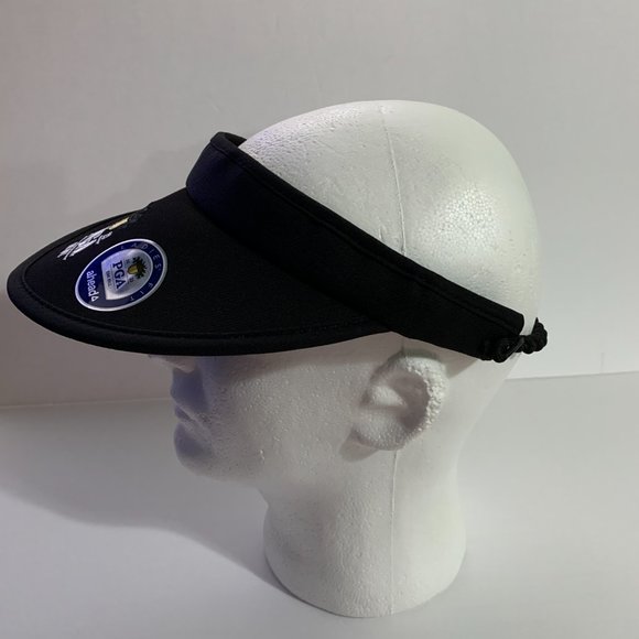 Ahead Visor 2023 PGA Oak Hill CC Championship Golf Performance Bungee Cord Black - Picture 3 of 7